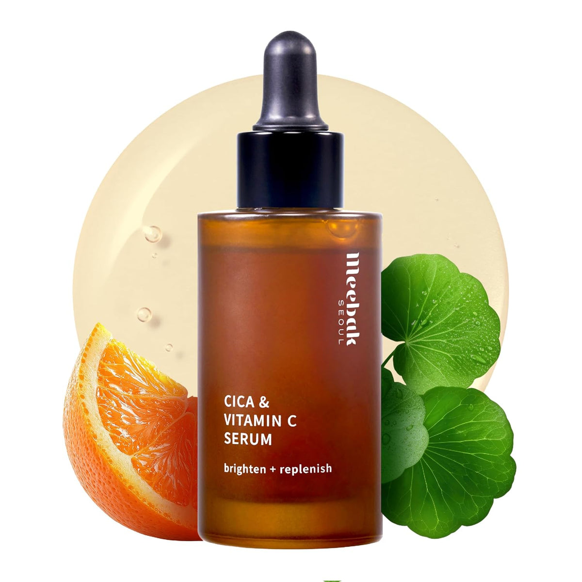Meebak Korean Vitamin C Serum | Brightening Dark Spot Remover | Soothing Anti Aging & Skin
