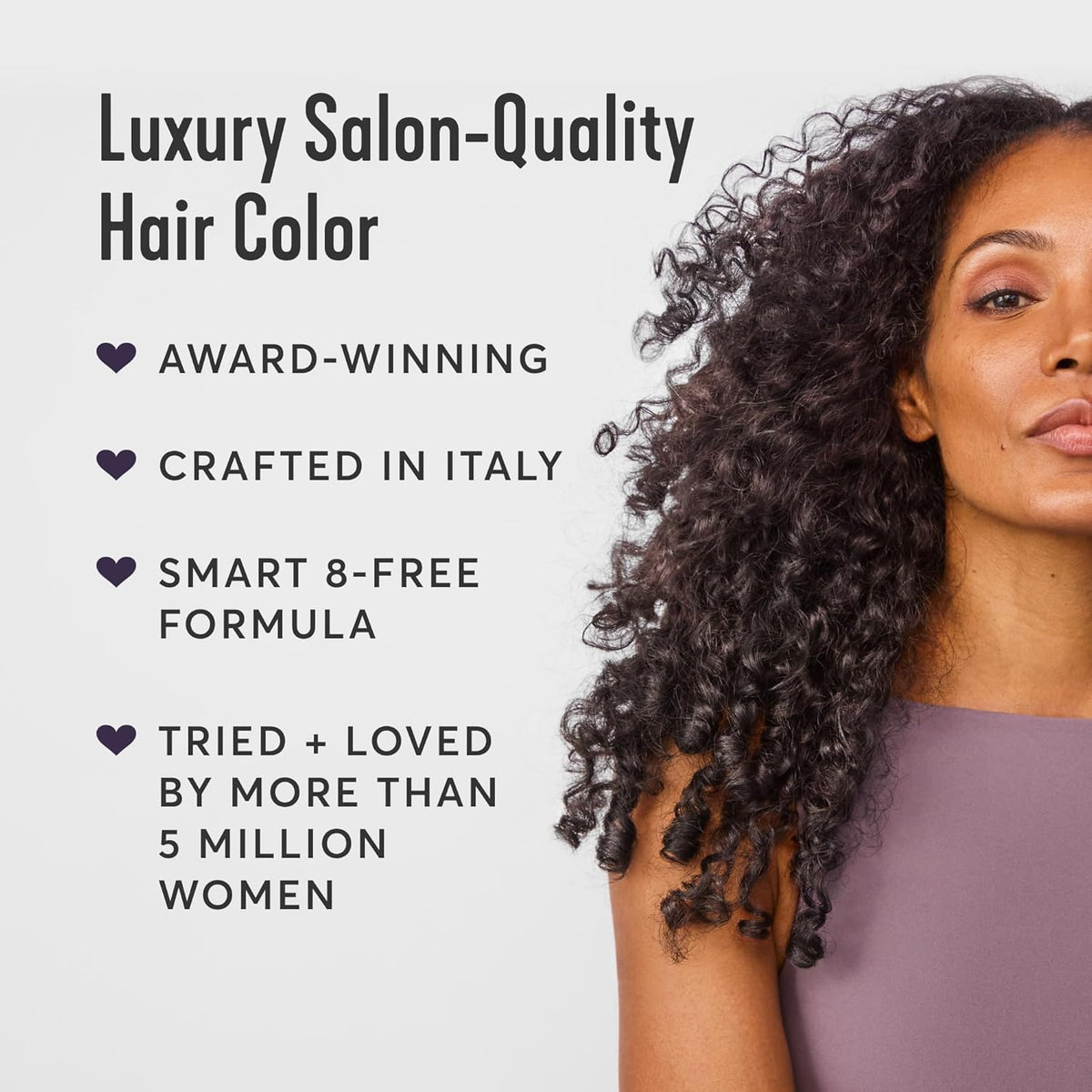 Madison Reed Radiant Hair Color Kit | 2NNA Darkest Cool Black with Ash Undertones (Pescara Black)