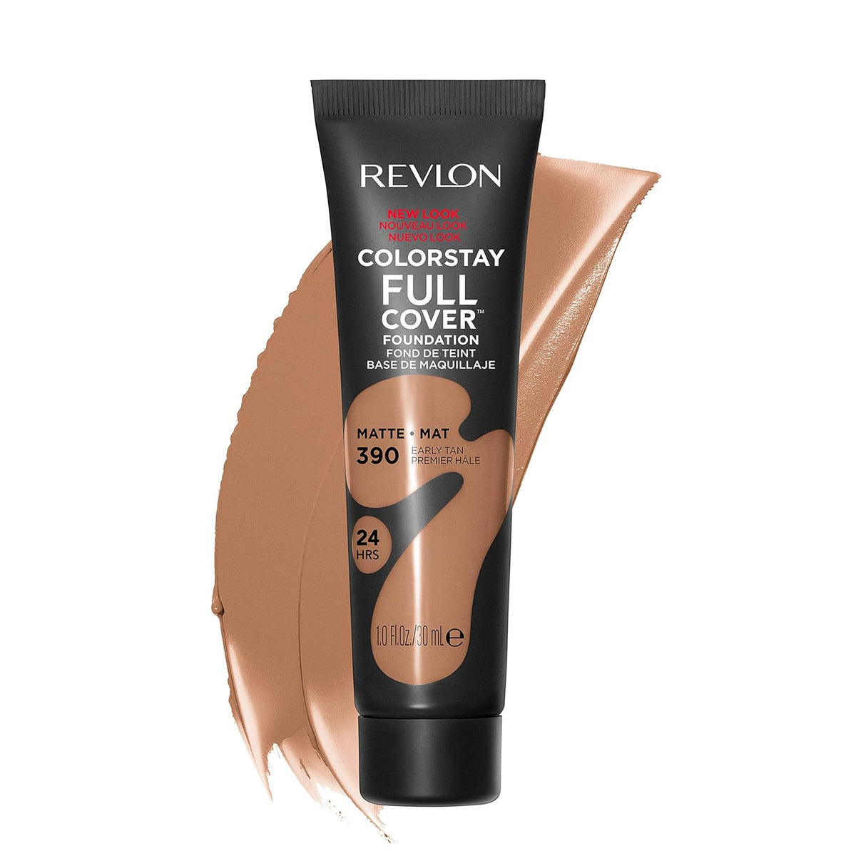 Revlon ColorStay Full Cover Longwear Matte Foundation, Heat & Sweat Resistant Lightweight Face