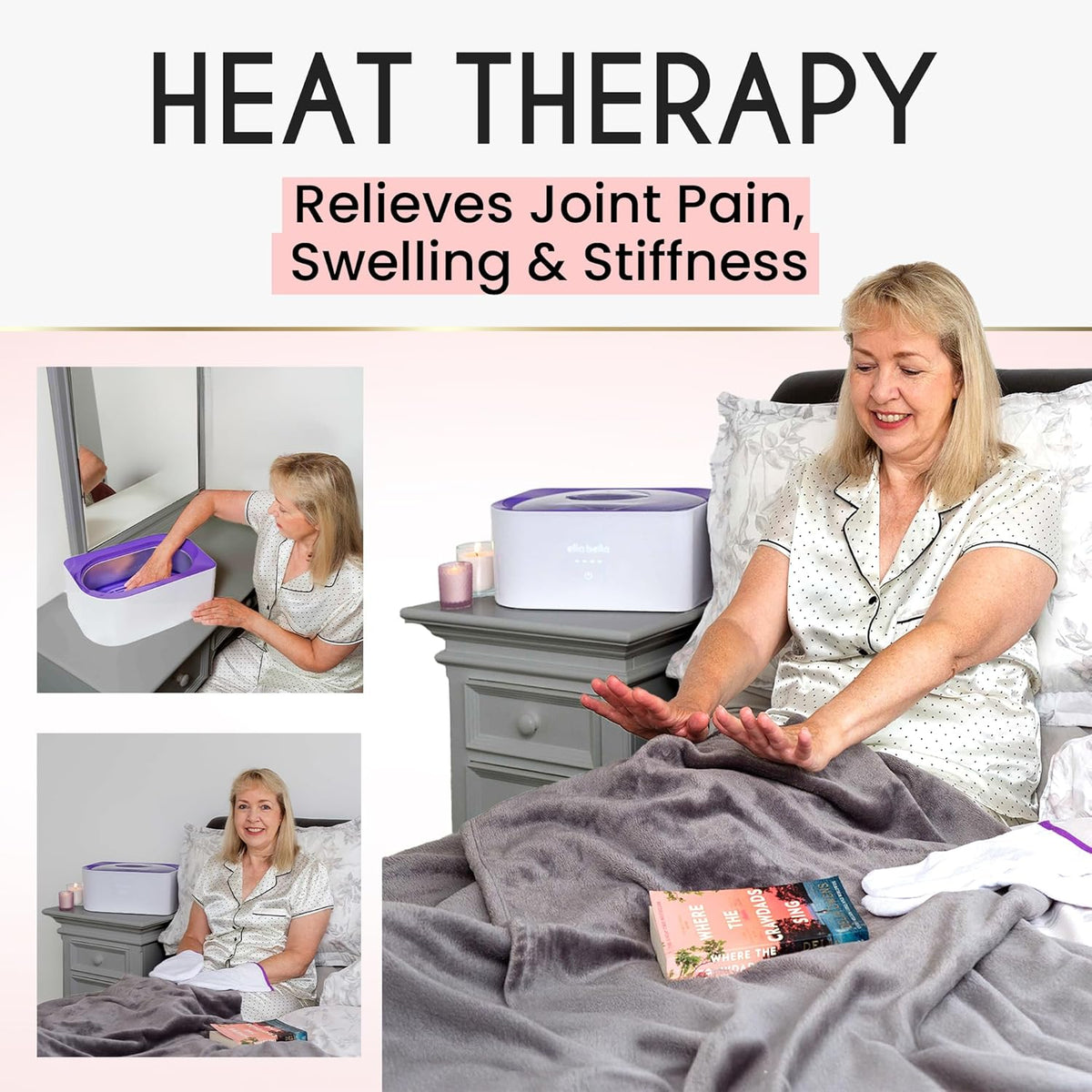 ELLA BELLA® Paraffin Wax Machine for Hand & Feet • Parafin Wax Warmer • Everything in One Kit