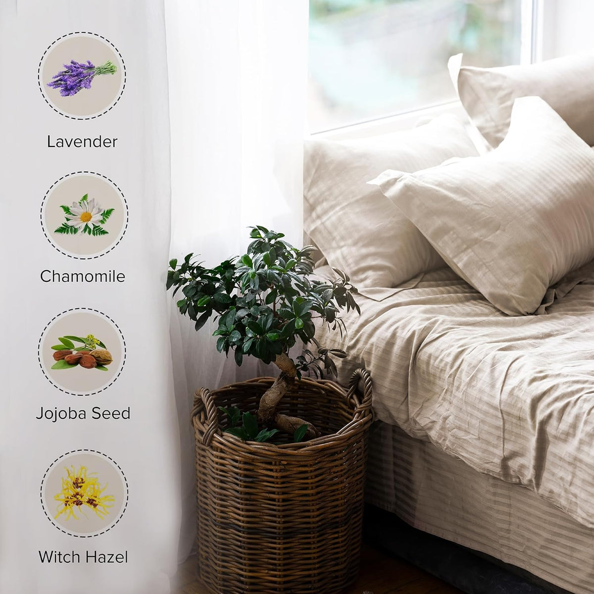 DRMTLGY Eucalyptus Essential Oil Linen and Room Mist. Pillow and Fabric Aromatherapy Spray for