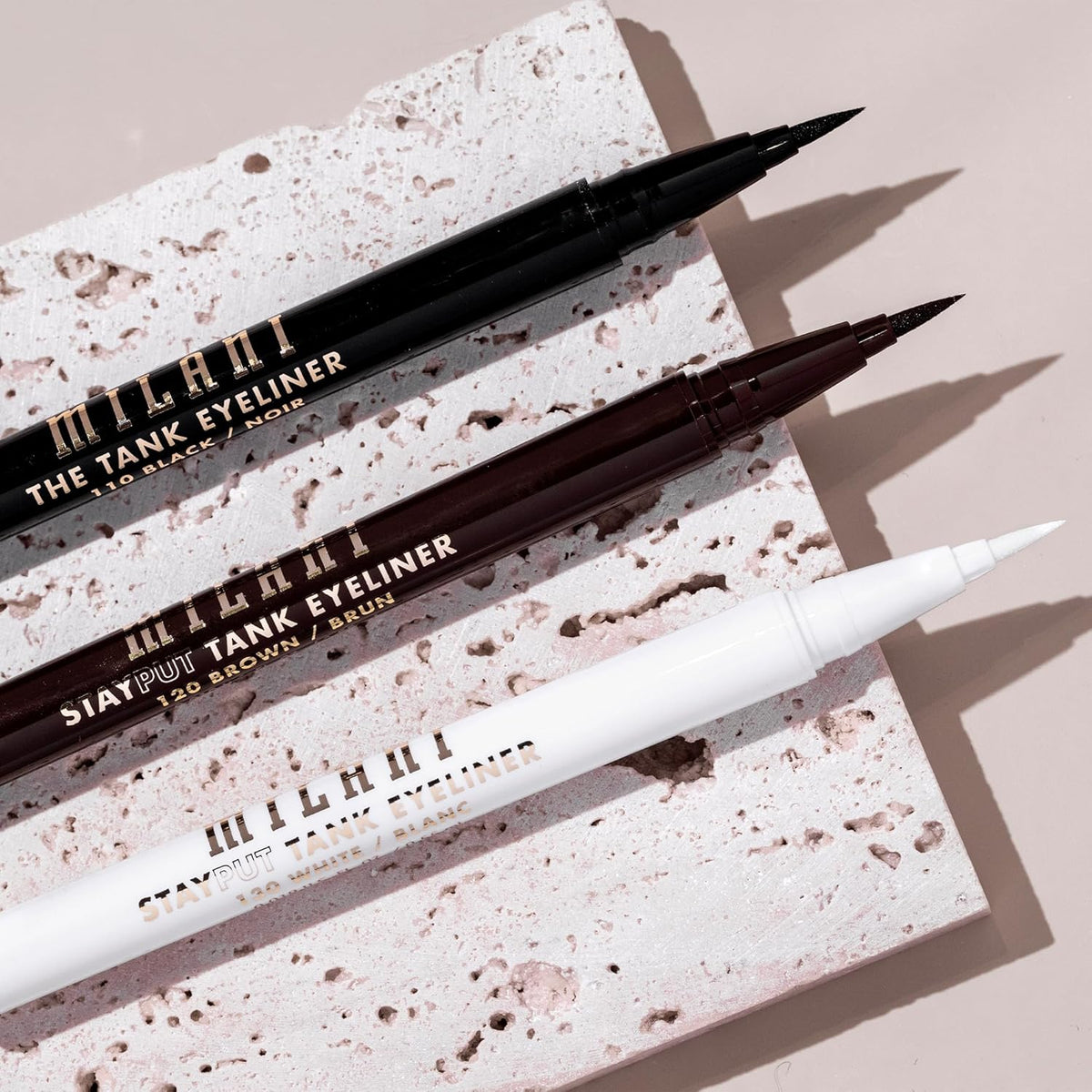 Milani The Tank Liquid Eyeliner - No-Skip Liquid Eyeliner Pen, Waterproof Formula, Makeup Pen, Long