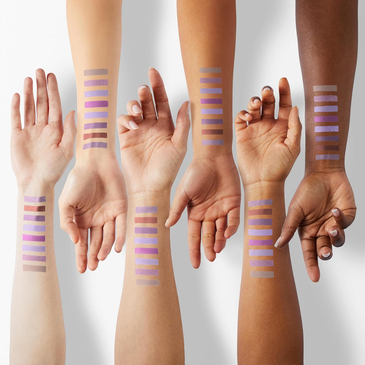 Pacifica Eyeshadow Palette – Purple Nudes Mineral Eyeshadow, Wearable Purple Tones with Matte