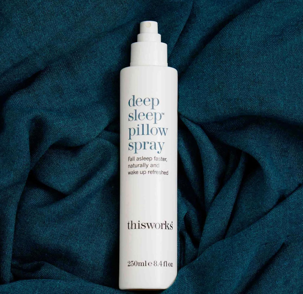 thisworks Deep Sleep Pillow Spray, 250 ml - Natural Sleep Aid with Essential Oils of Lavender