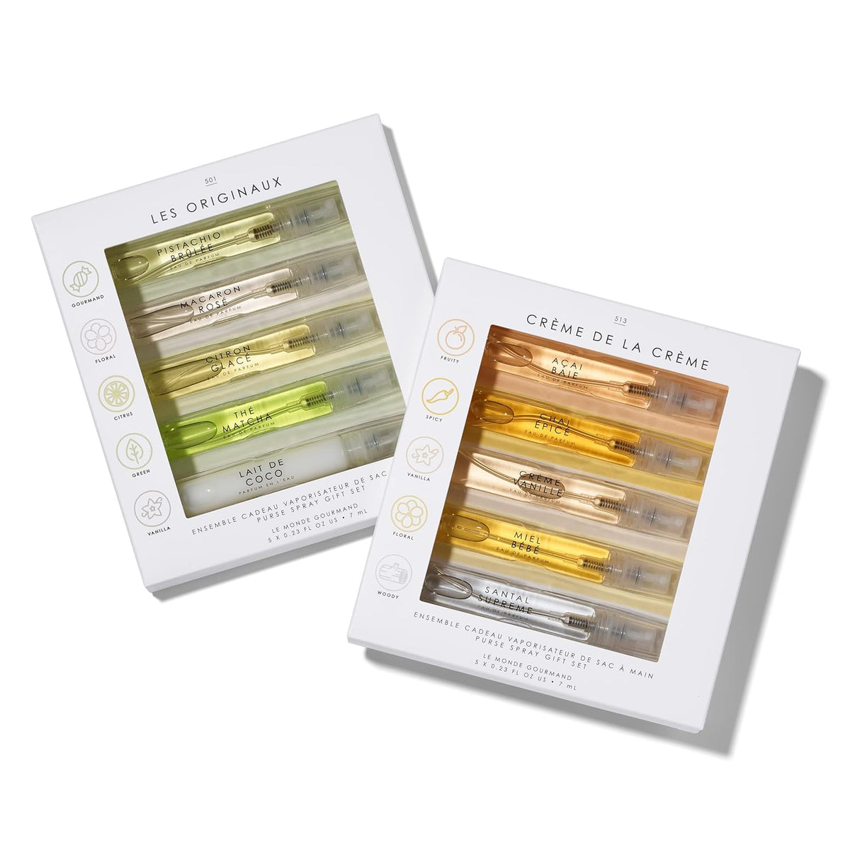 Le Monde Gourmand Parfum de Voyage 10 Piece Purse Spray Discovery Set - 0.23 fl oz (6.8 ml) Each