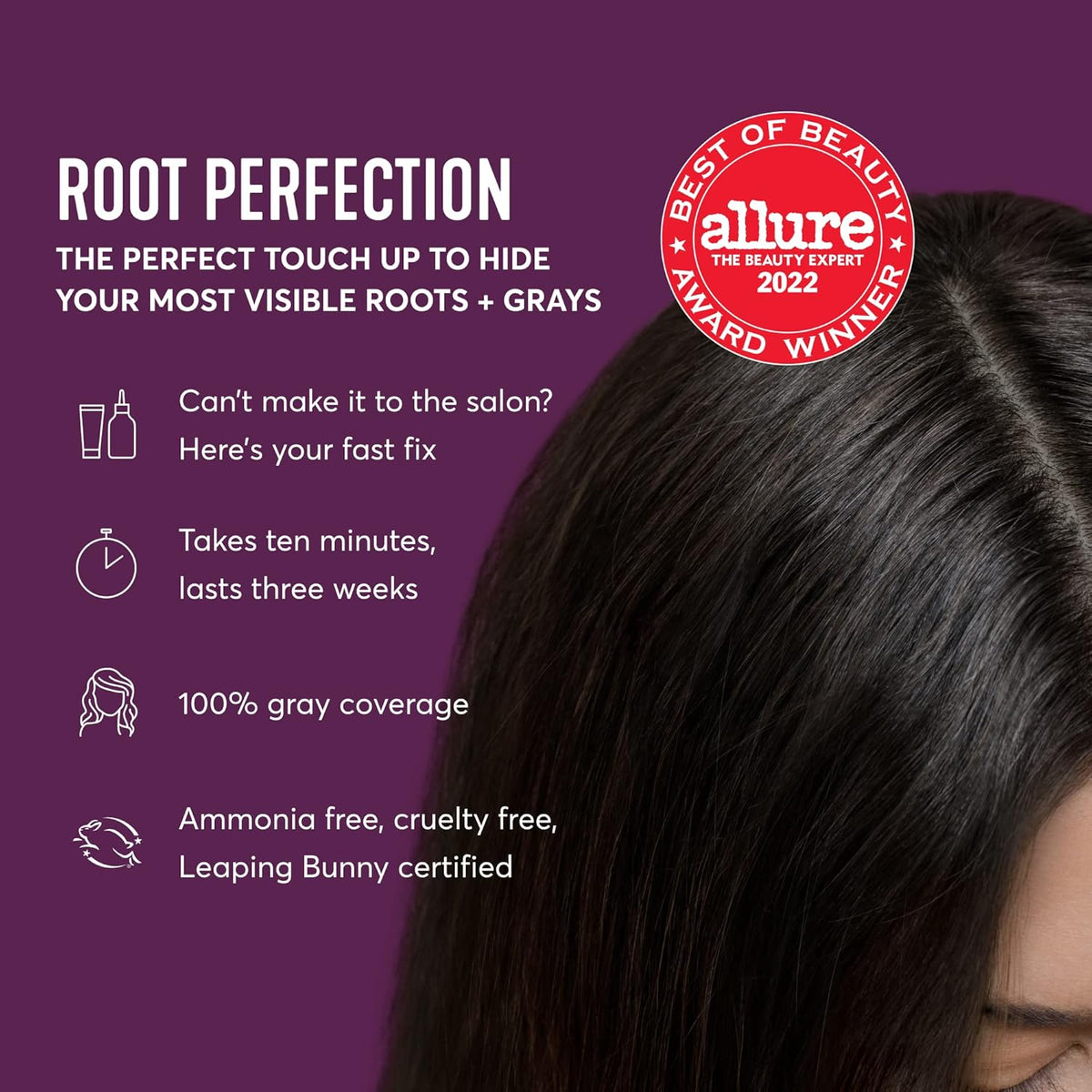Madison Reed Root Perfection Permanent Root Touch Up, Darkest Brown 4N Spoleto, 10 Minutes for 100%