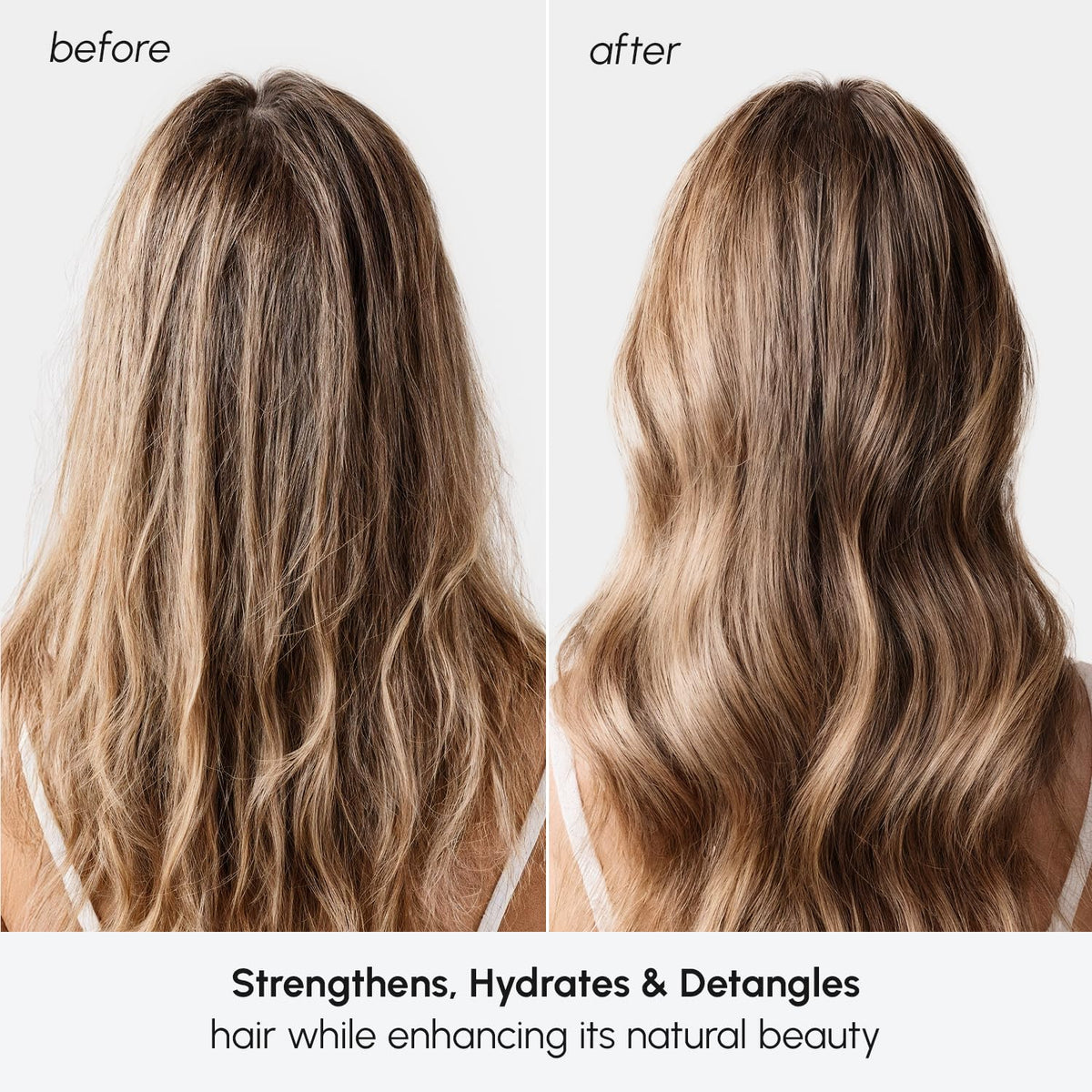 MAREE Leave In Conditioner for Dry Damaged Hair - Leave In Conditioner for Curly Hair with Keratin