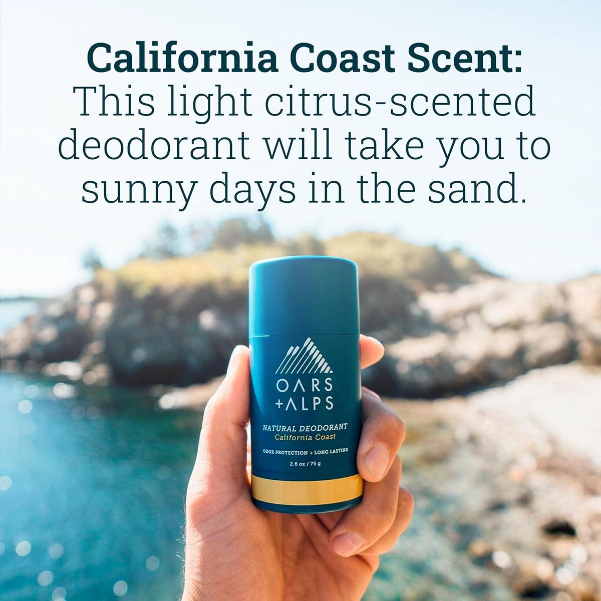 Oars + Alps Natural Deodorant for Men & Women, Aluminum Free Deodorant for Men, Dermatologist