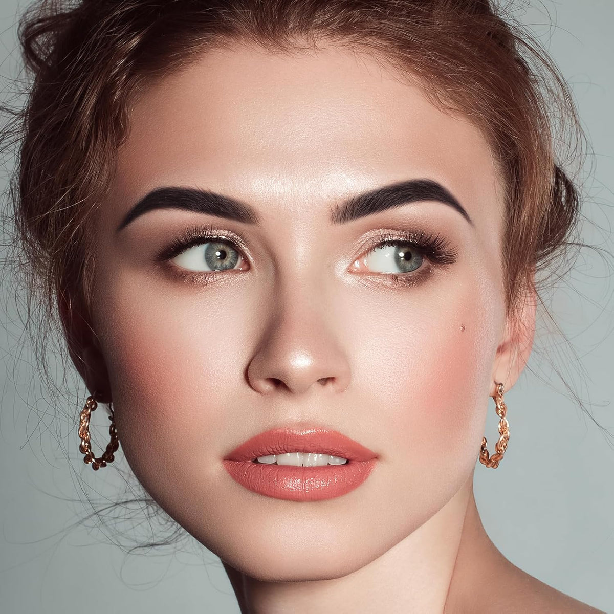 Boobeen Eyebrow Powder Kit, 2-color Waterproof Eyebrow Palette Makeup to Definer & Filler Brows