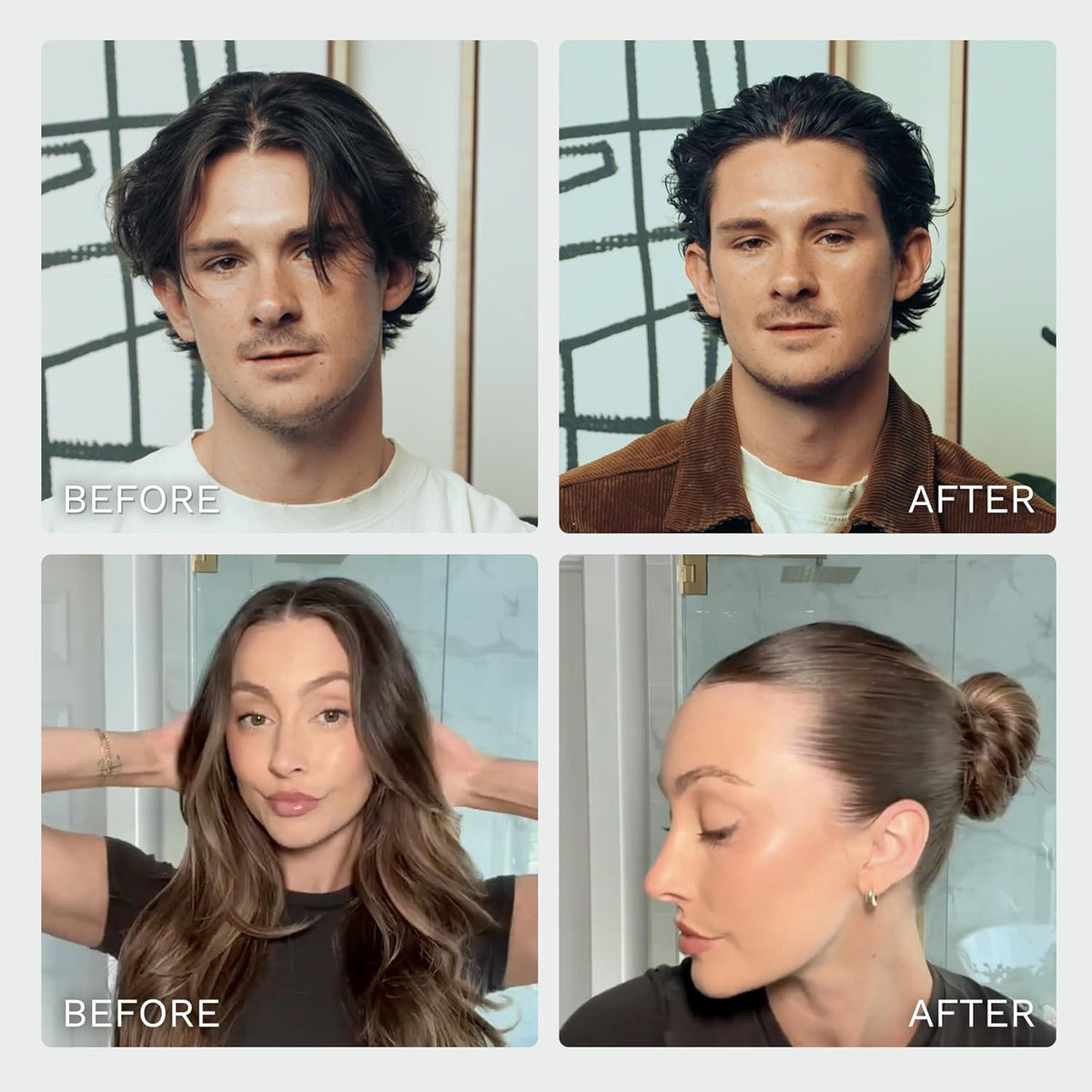 Highland Glacial Hair Clay Pomade - Award winning hair styling clay for men and women made with