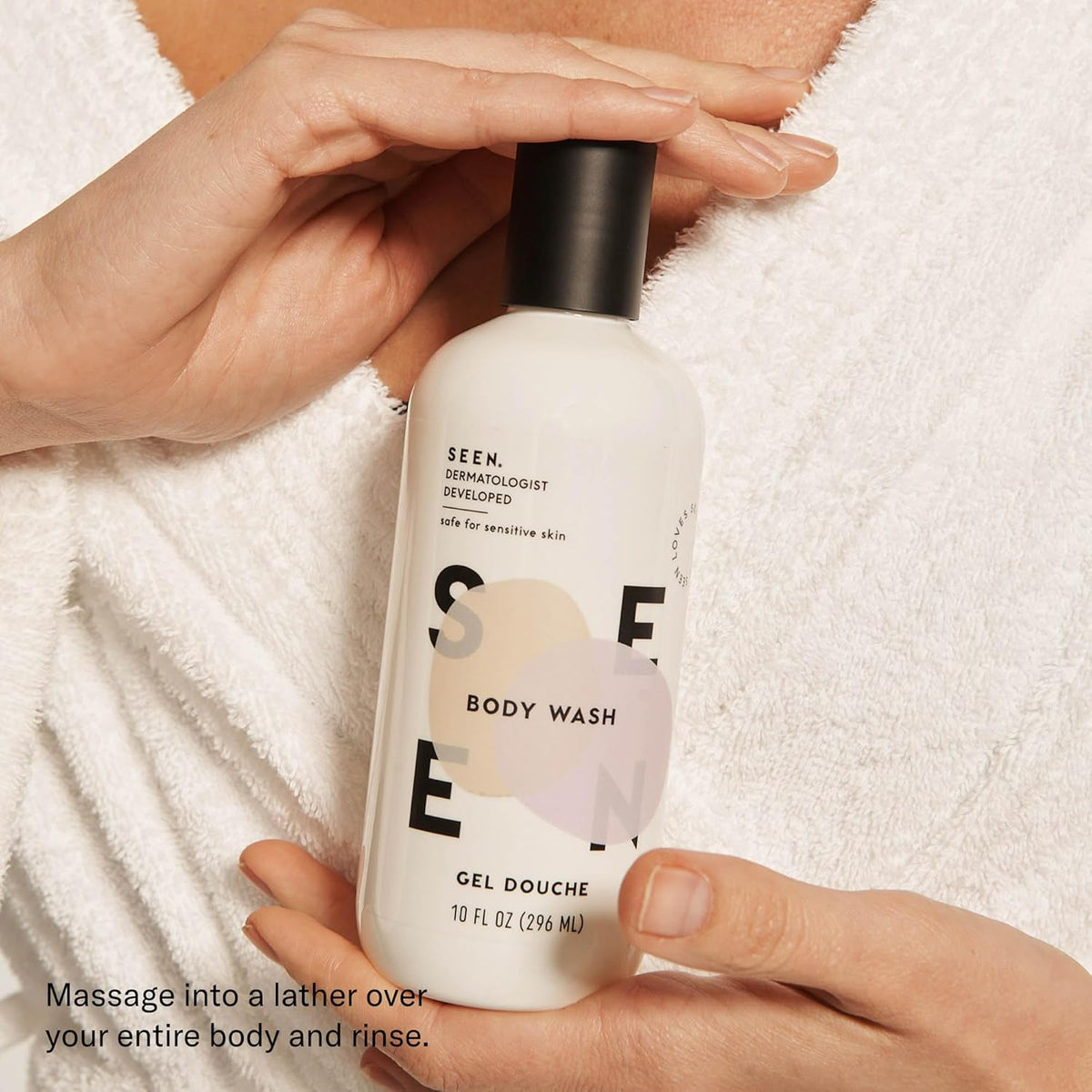 SEEN Body Wash Eco-Refill- Non-Comedogenic & Non-Irritating Body Wash- Dermatologist-Developed
