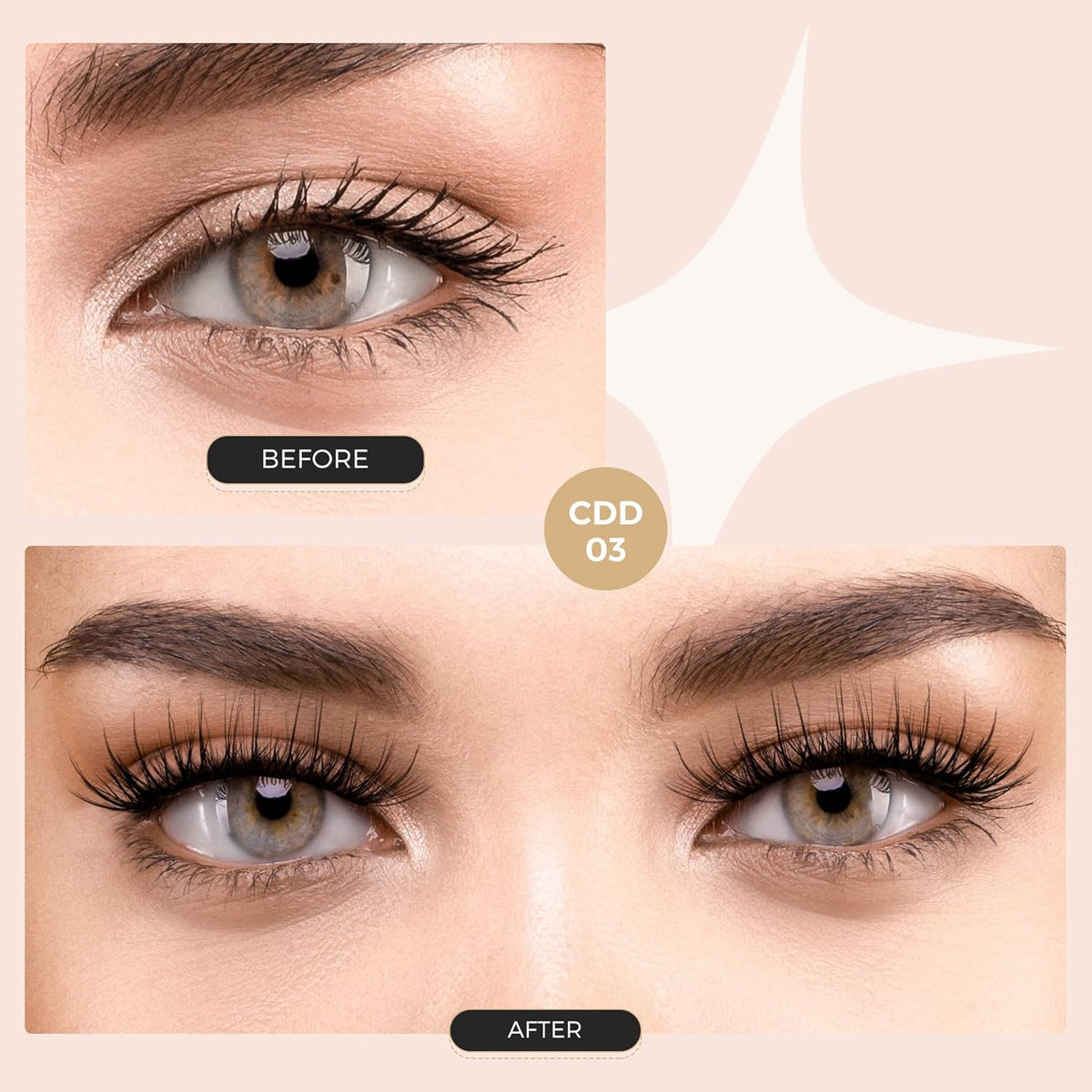 PopUp 168Pcs Cluster Lashes,8-16mm DIY Eyelash Extensions,Cluster Eyelashes for Self-application