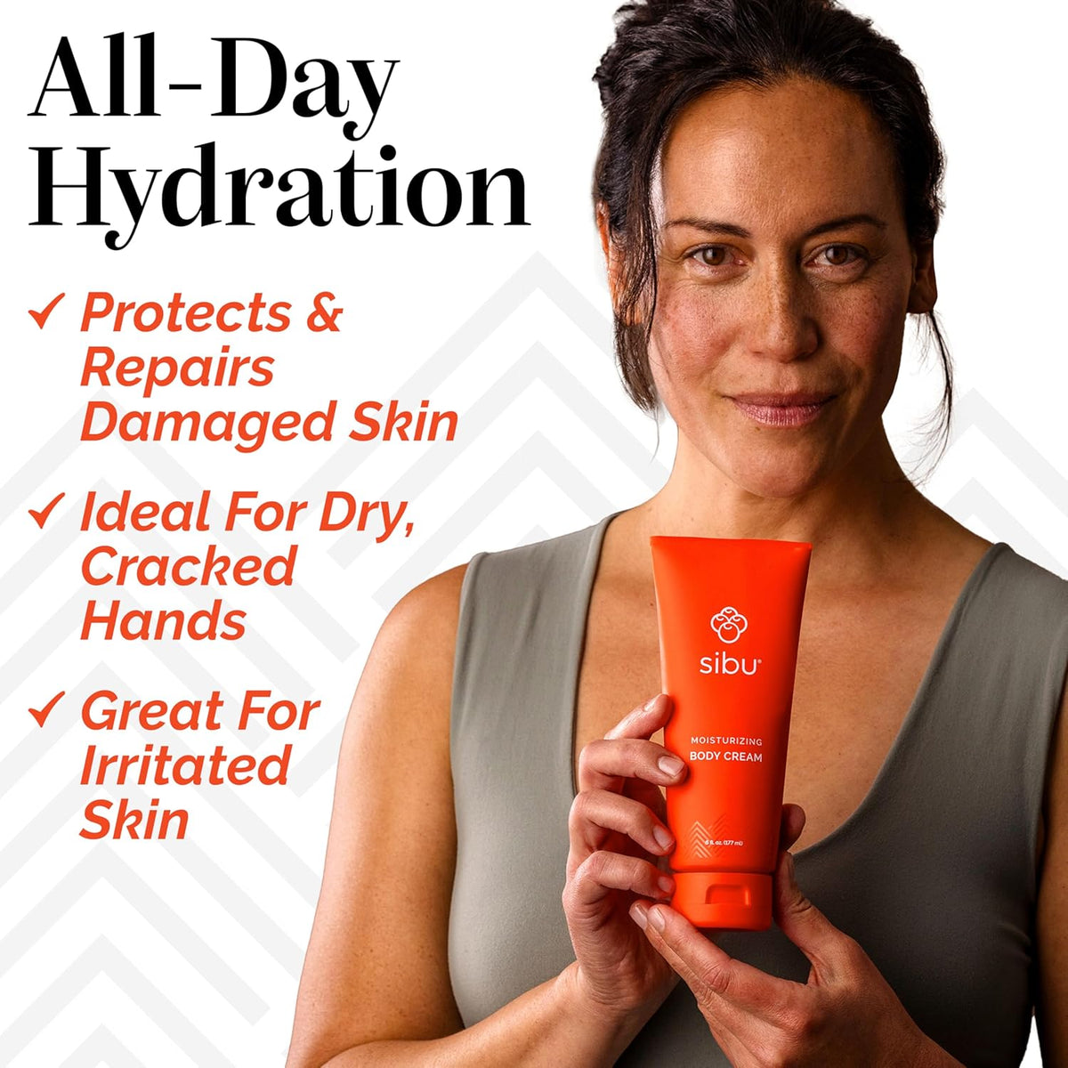 sibu Moisturizing Body Cream, Lotion Made From Premium Himlayan Sea Buckthorn (6oz, 3-pack)
