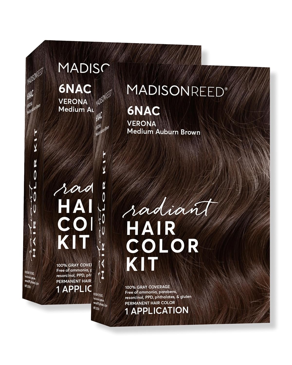 Madison Reed Radiant Hair Color Kit | 6NAC Medium Chocolate Brown with Copper-Auburn Undertones