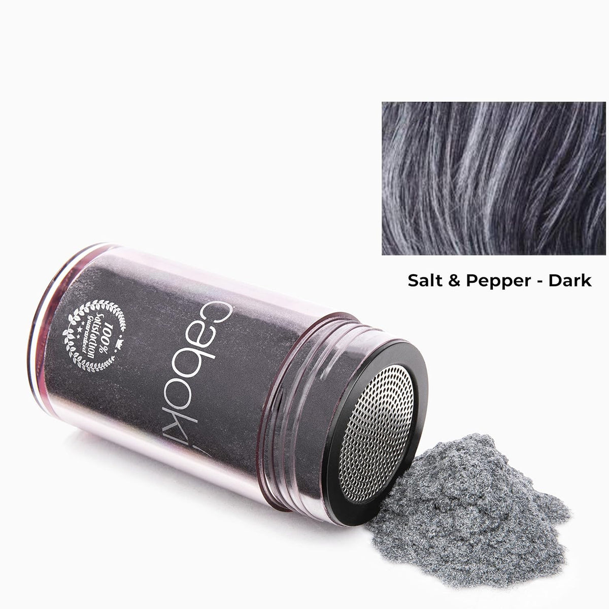 Caboki Hair Loss Concealer. All-Natural Hair Building Fiber. Make Thin Hair Look 10X Fuller