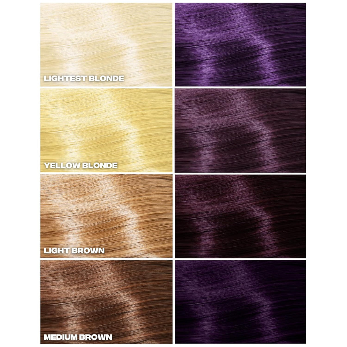 Good Dye Young Semi-Permanent Hair Color, Vegan and Cruelty-Free Purple Hair Dye, Last up to 24