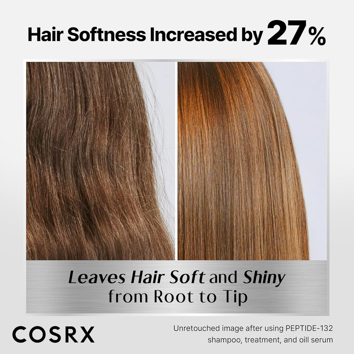 COSRX PEPTIDE 132 Hair Bond Repair Treatment - Deep Conditioner Hair Mask for Damaged, Dry Hair