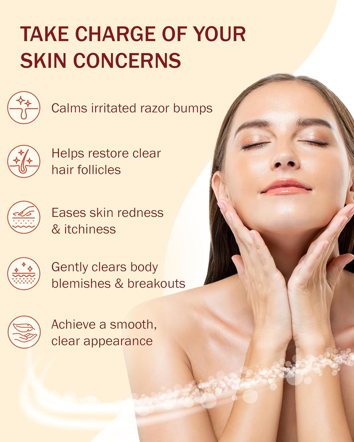 Folliculitis Treatment 2% BHA Body Spray - Salicylic Acid with Tea Tree Oil & Aloe Vera - Spray
