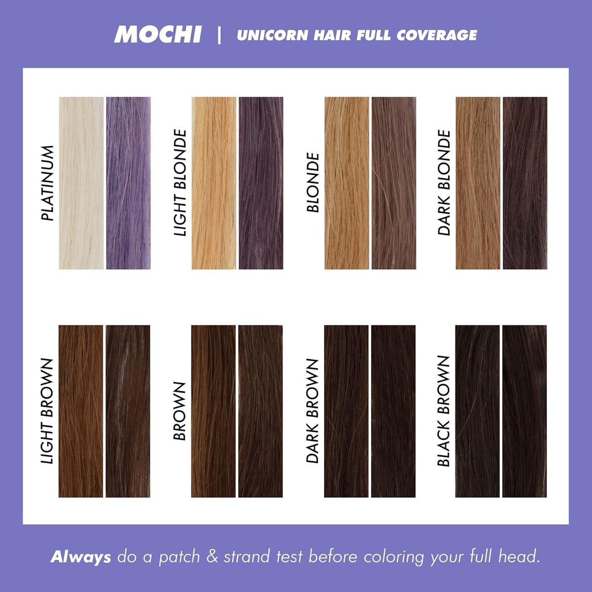 Lime Crime Unicorn Hair Dye Full Coverage, Mochi (Lavender) - Vegan and Cruelty Free Semi-Permanent
