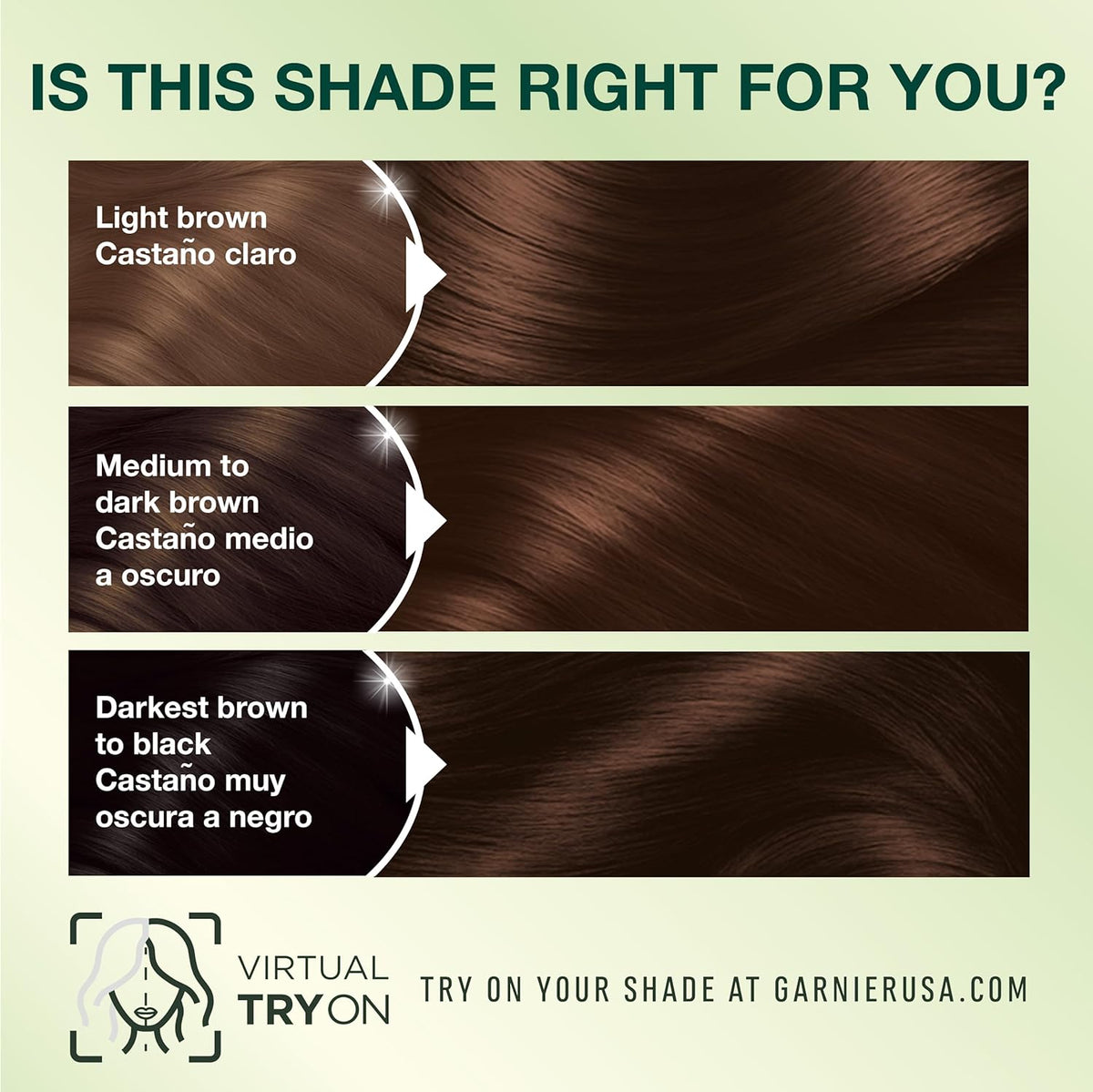 Garnier Hair Color Nutrisse Nourishing Creme, 434 Deep Chestnut Brown (Chocolate Chestnut)