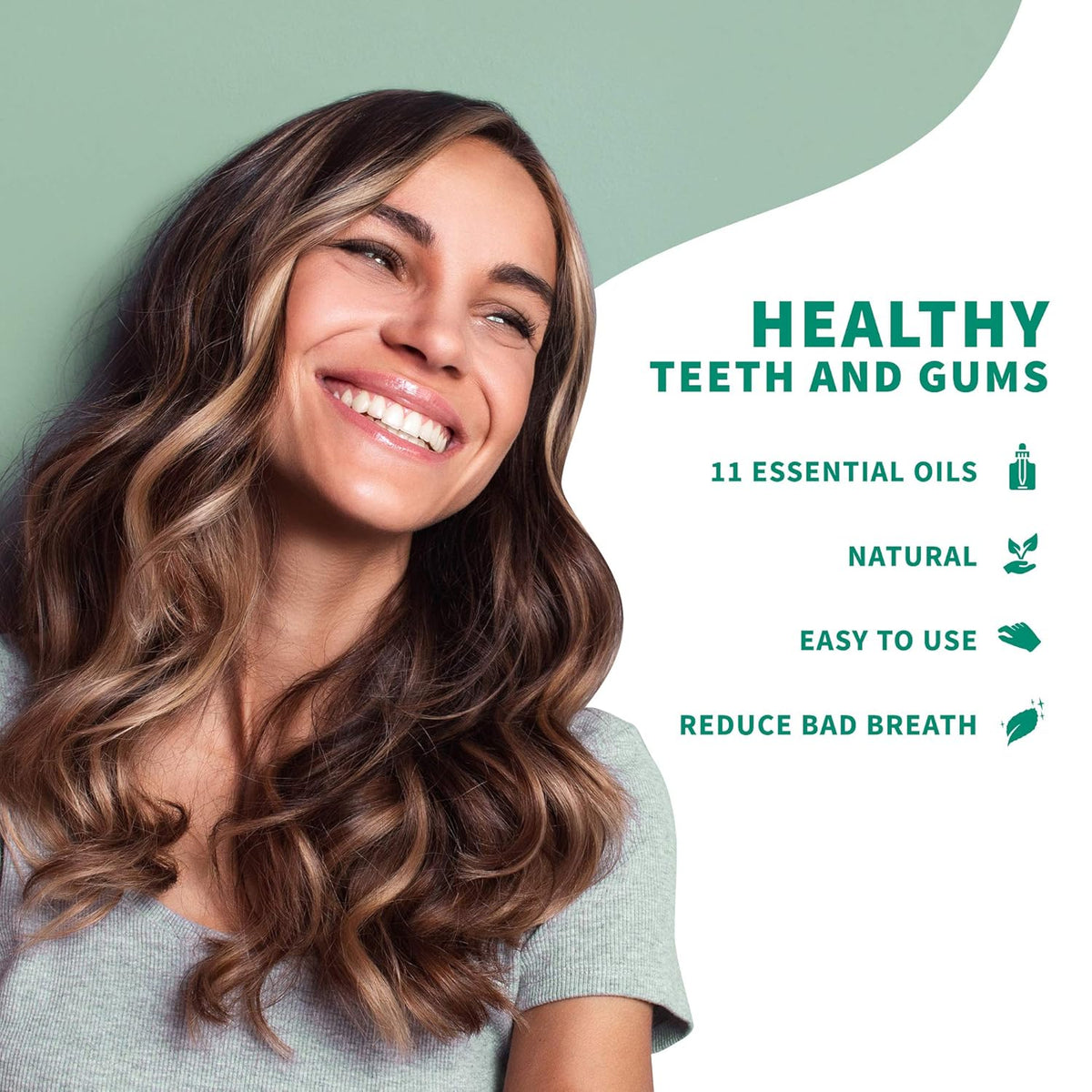 Primal Life Organics - Dirty Mouth Gum Serum, Natural Essential Oils, Promotes Good Breath, Gentle