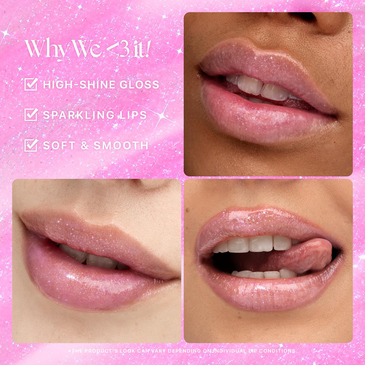 Nature Republic HONEY MELTING LIP GLITTER (13 AURORA) SOFT LIP STICK Hydrating Gloss, Moisturizing