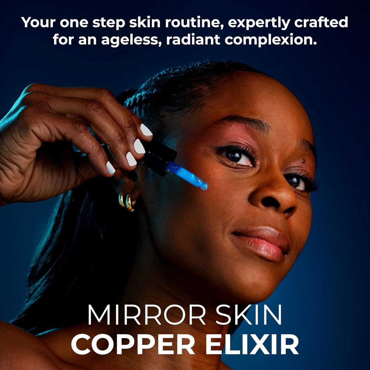 Copper Peptides Face Serum - Boost Collagen & Cell Renewal - Firm, Tone & Glow - Shea Butter, Witch
