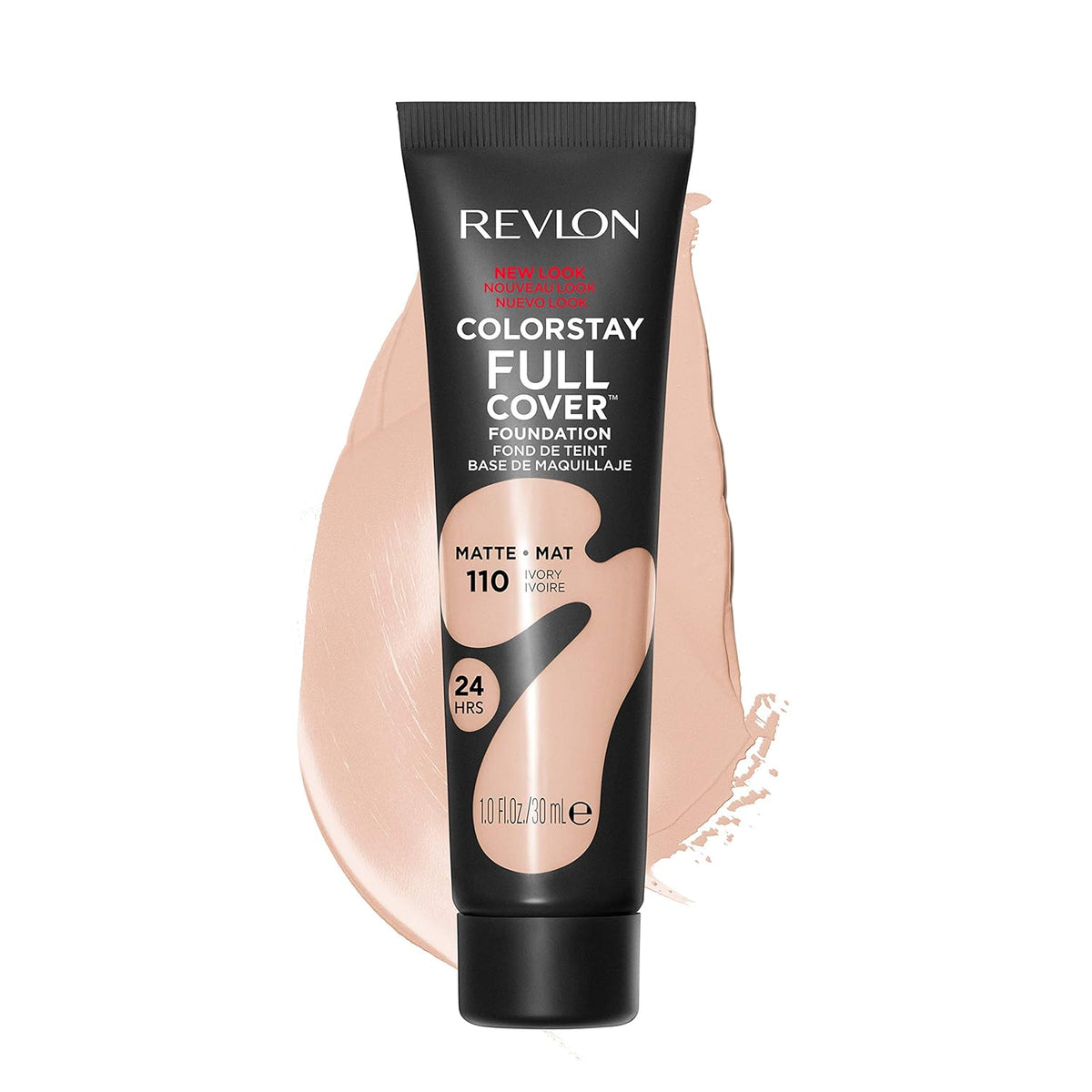 Revlon ColorStay Full Cover Longwear Matte Foundation, Heat & Sweat Resistant Lightweight Face