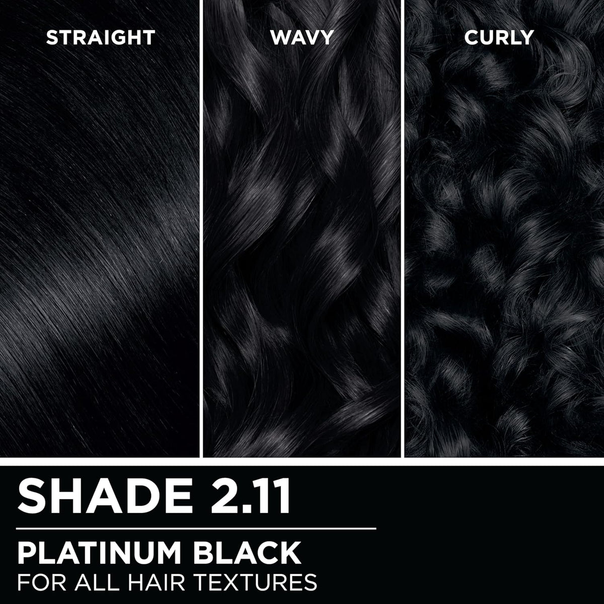 Garnier Hair Color Olia Ammonia-Free Brilliant Color Oil-Rich Permanent Hair Dye, 2.11 Platinum