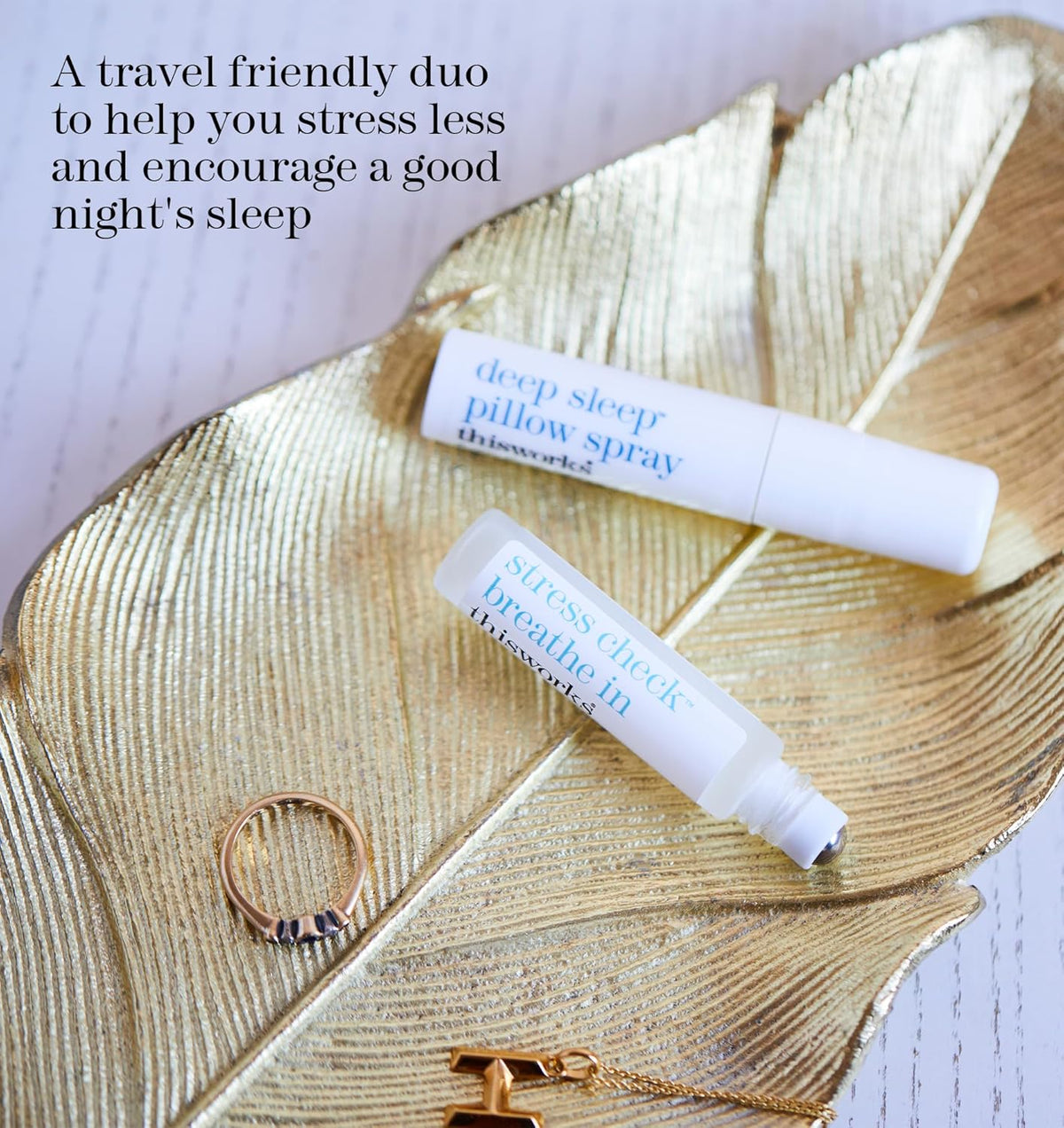thisworks Choose Sleep Travel Kit, The Deep Sleep Pillow Mini Spray and Aromatherapeutic Roller