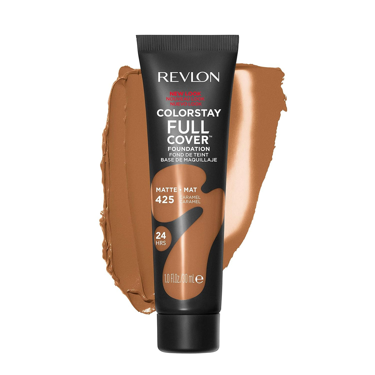 Revlon ColorStay Full Cover Longwear Matte Foundation, Heat & Sweat Resistant Lightweight Face
