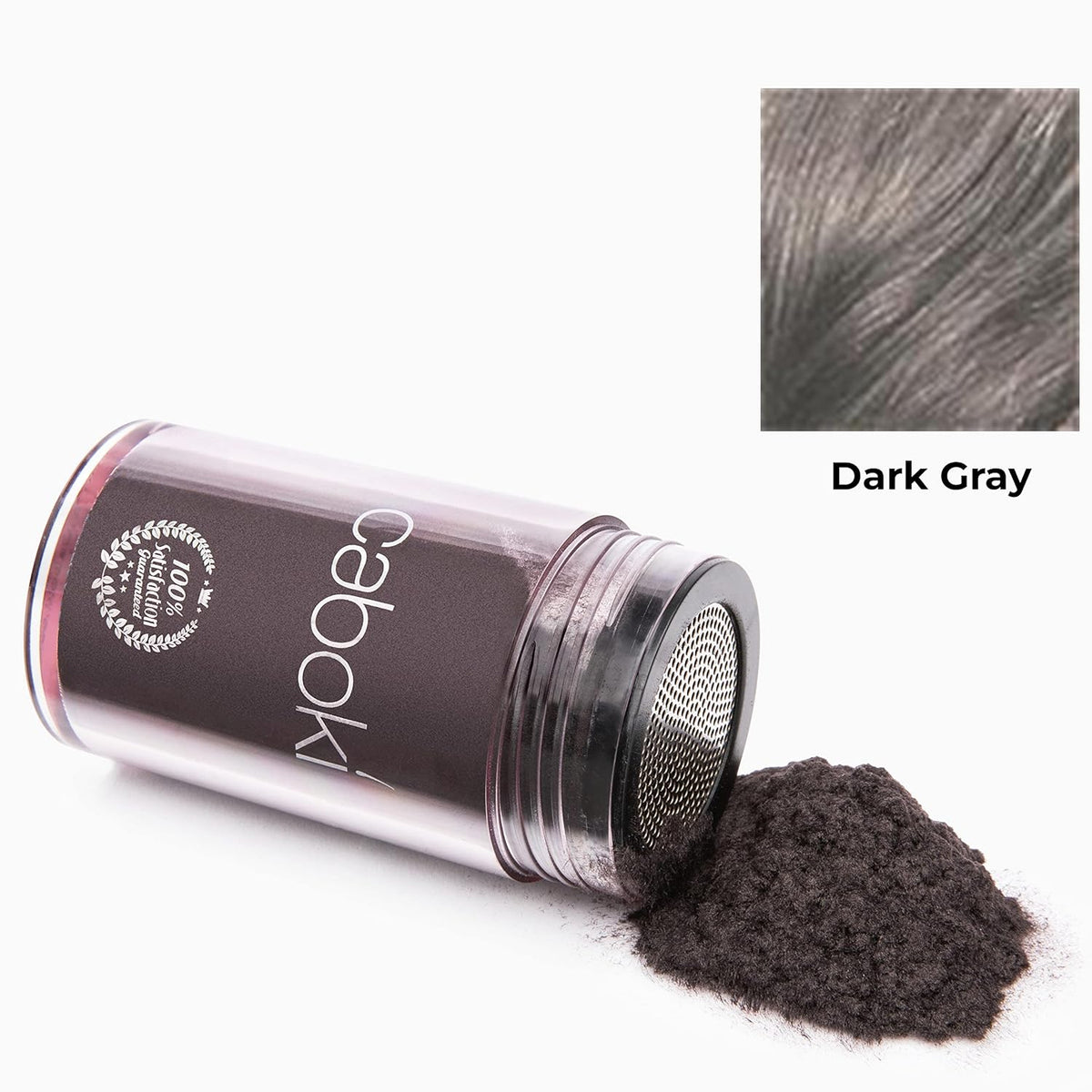 Caboki Hair Loss Concealer, 90-day supply, Dark Gray