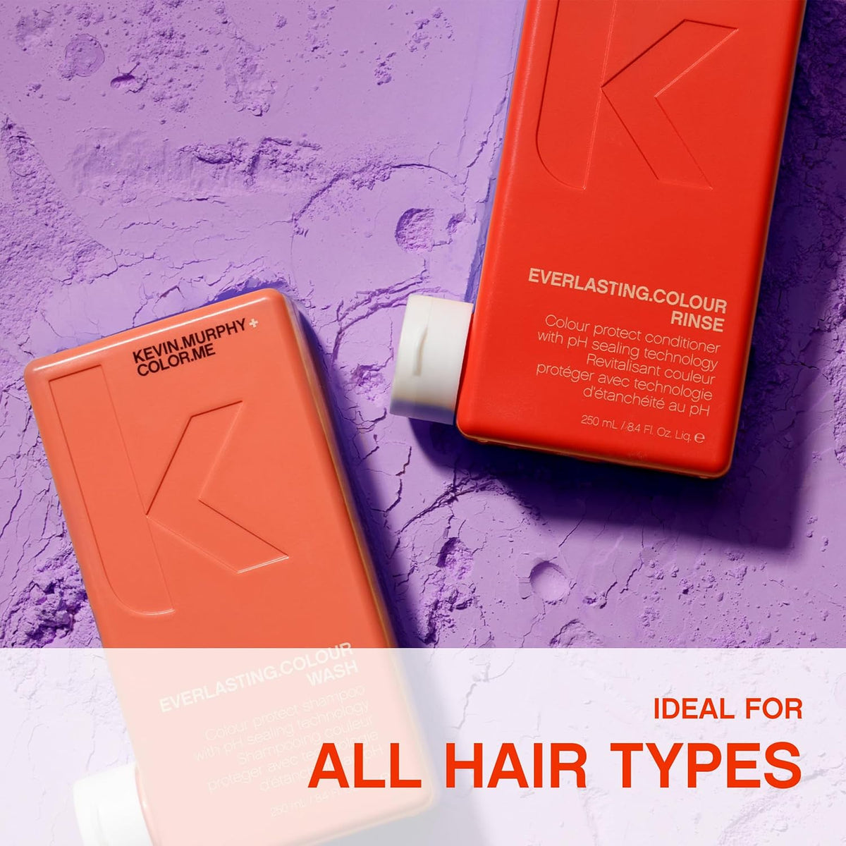 KEVIN.MURPHY EVERLASTING.COLOUR RINSE - Hair Colour Conditioner - Colour Protect Hair Care - pH