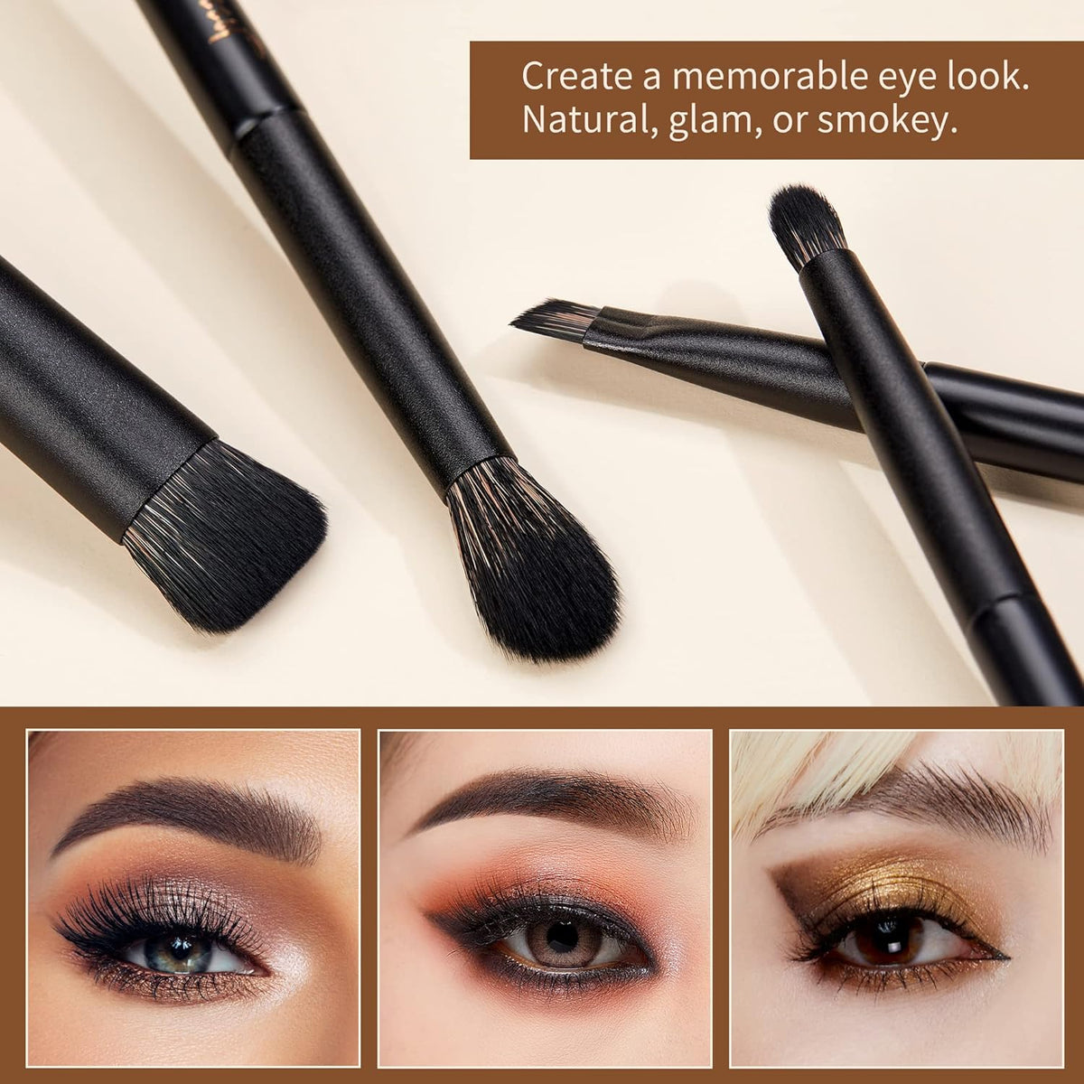 Makeup Brushes Set Jessup Make up Brushes 14Pcs Black Kabuki Foundation Eyeshadow Contour Concealer
