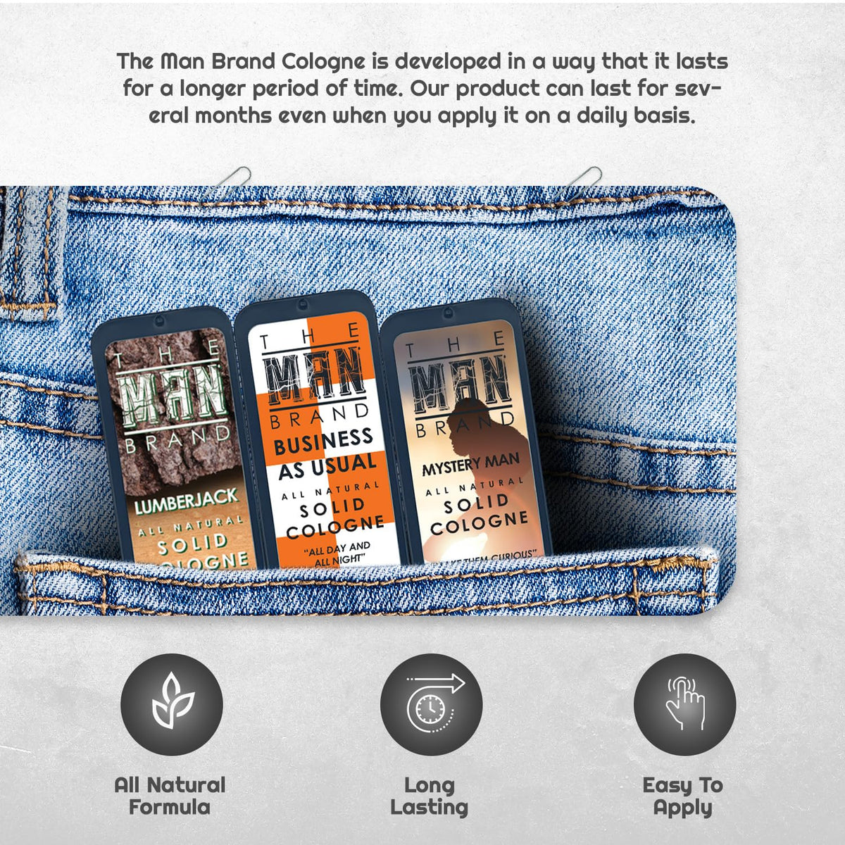 Solid Cologne Sample Set - Mens Sample Cologne Pack - Mens fragrance Sampler Set - Mens Travel Size