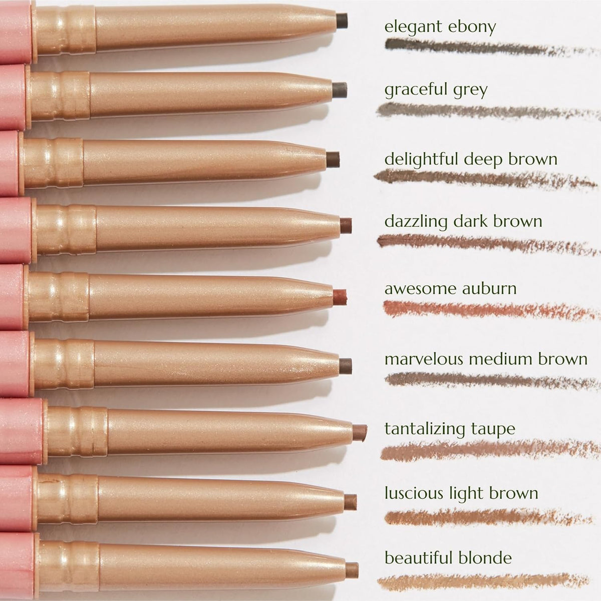 Chella Eyebrow Pencil – Easy-to-Use Brow Definer for Shaping, Filling & Blending – Long-Wear Auburn