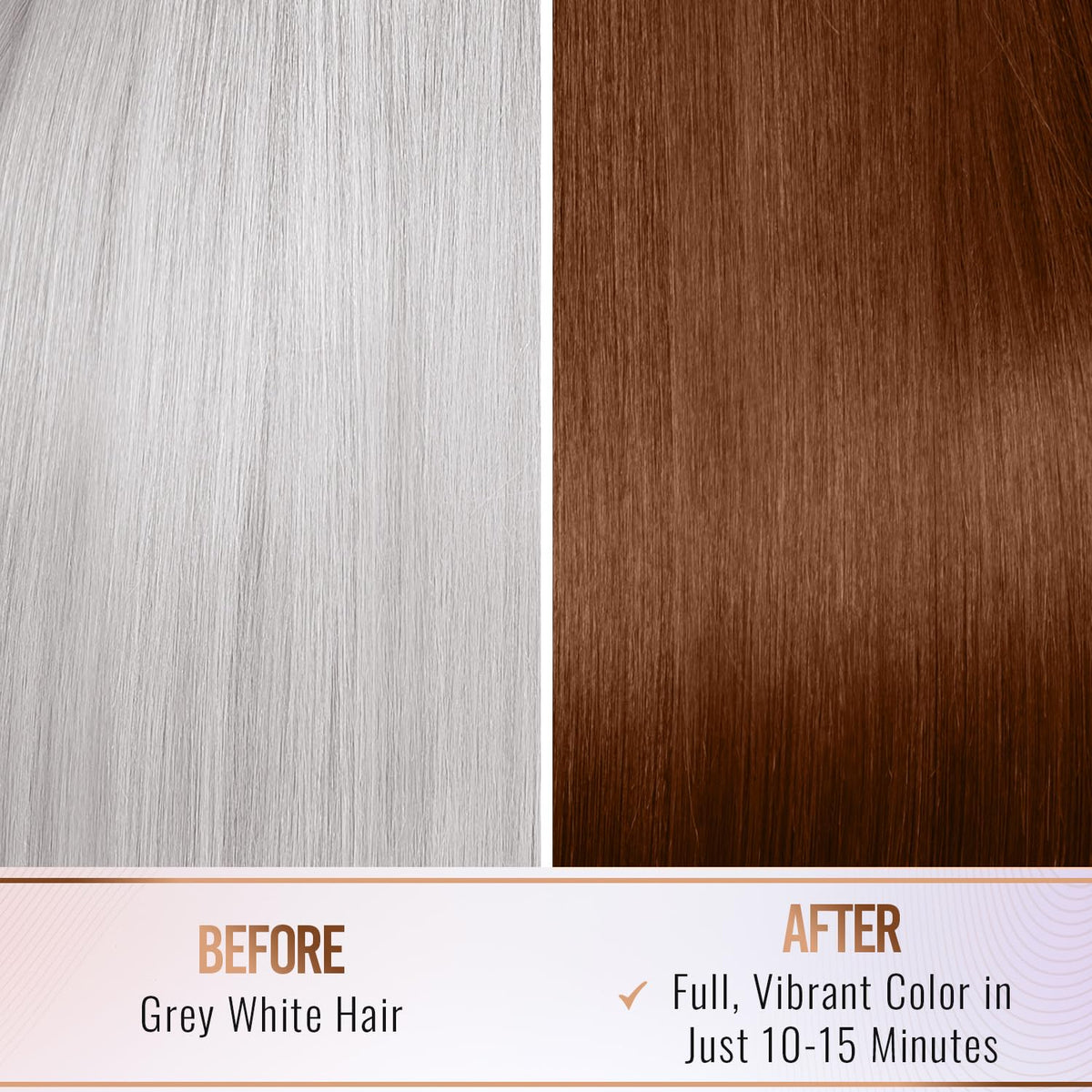 Herbishh Hair Color Shampoo for Gray Hair–Natural Hair Dye Shampoo with Argan Hair Mask–Travel