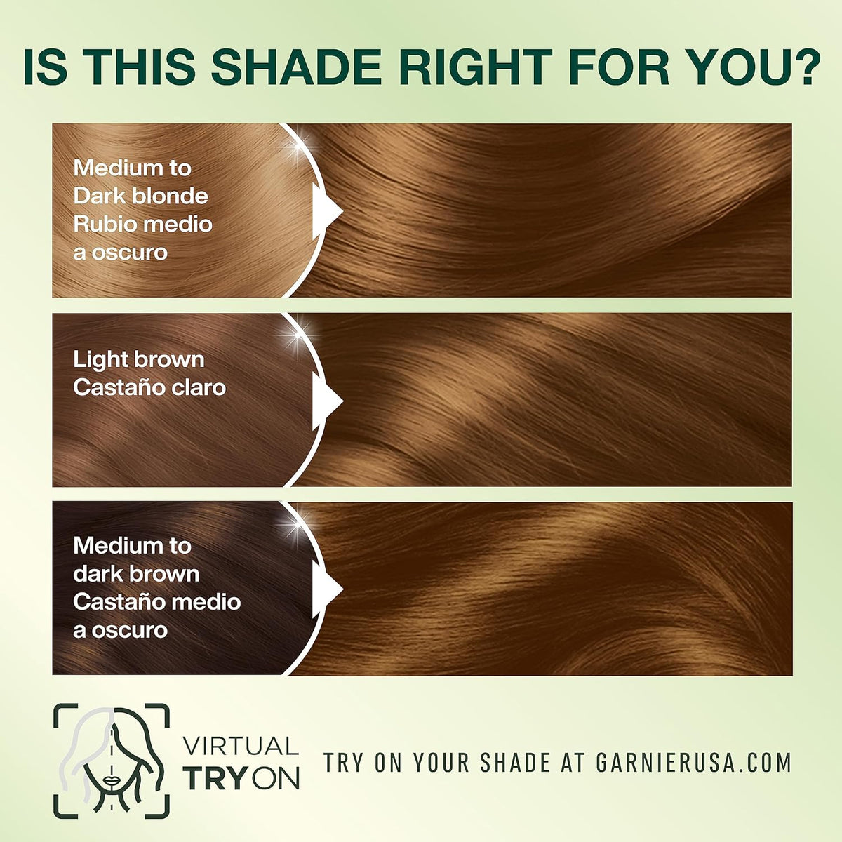 Garnier Hair Color Nutrisse Nourishing Creme, 63 Light Golden Brown (Brown Sugar) Permanent Hair