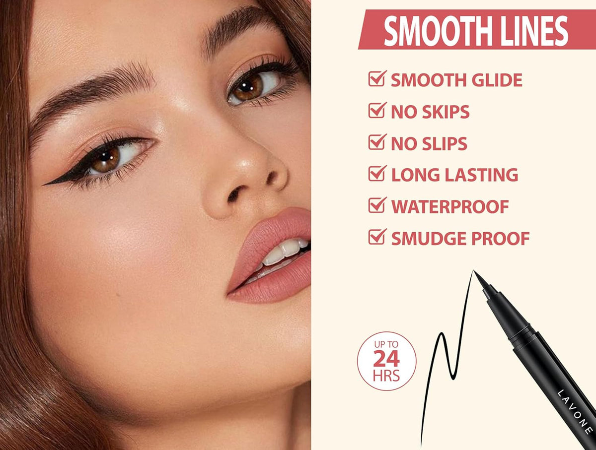 LAVONE Hair-Like Eyebrow Pen Makeup kit, Eyebrow Pencils for Women with Waterproof Microblading