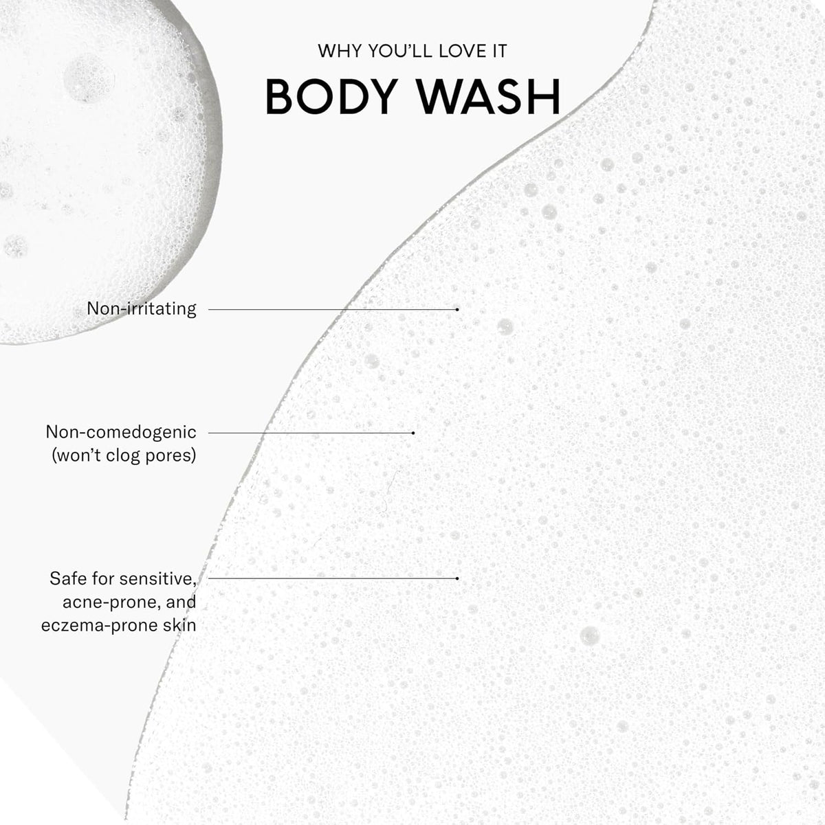 SEEN Body Wash Eco-Refill, Fragrance Free - Non-Comedogenic & Non-Irritating Body Wash