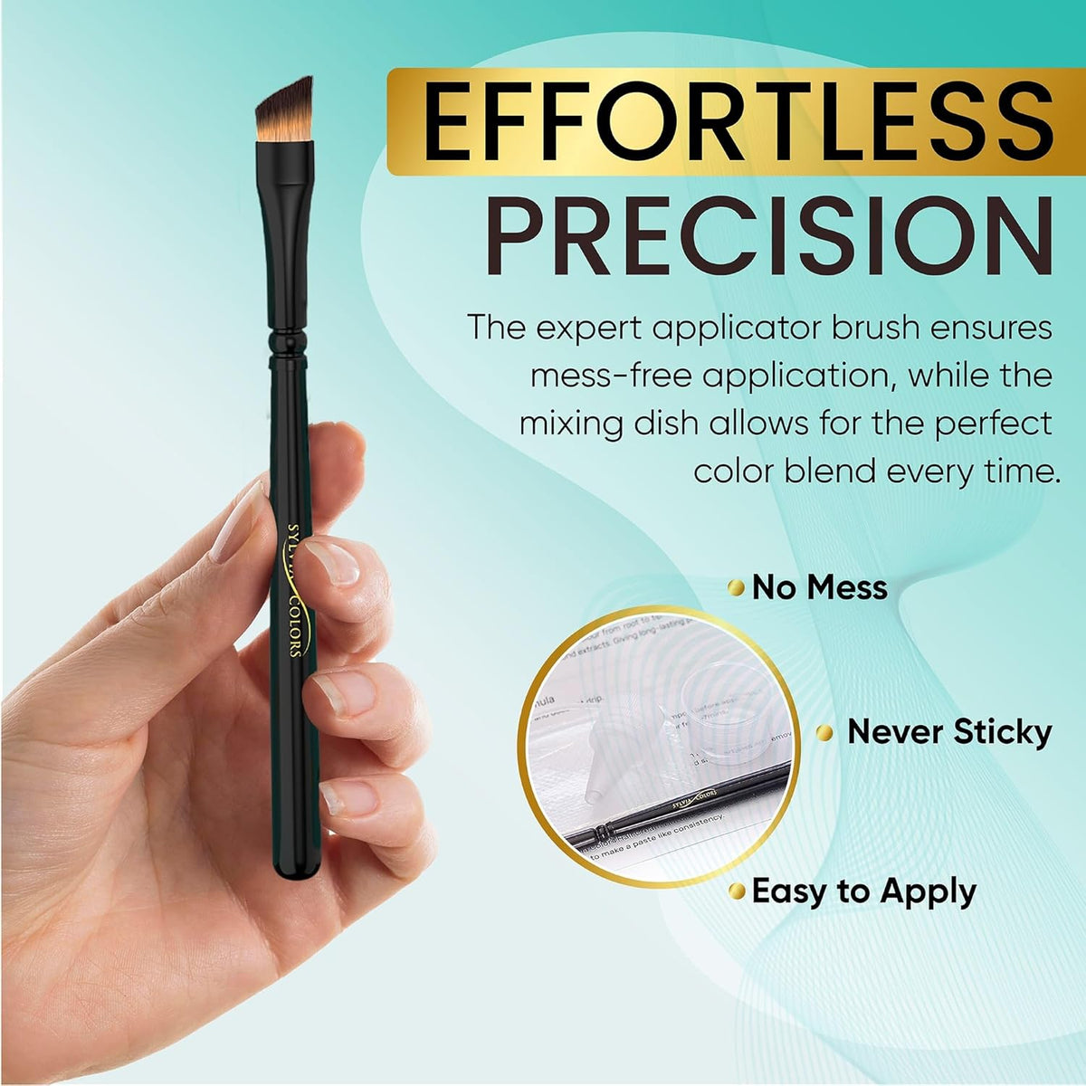 Professional Tint Kit Semi-Permanent 40 Applications Lasts 4-6 Weeks Spot Coloring Set WaterprooF