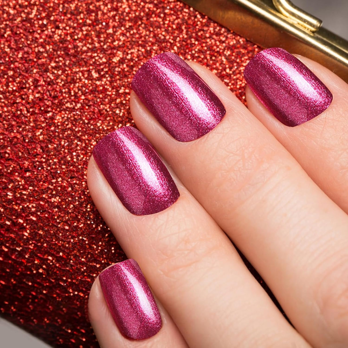 Major Dijit Quick Dry Nail Polish Bright Red Summer Nail Lacquer for Nail Art Regular Nail Polish