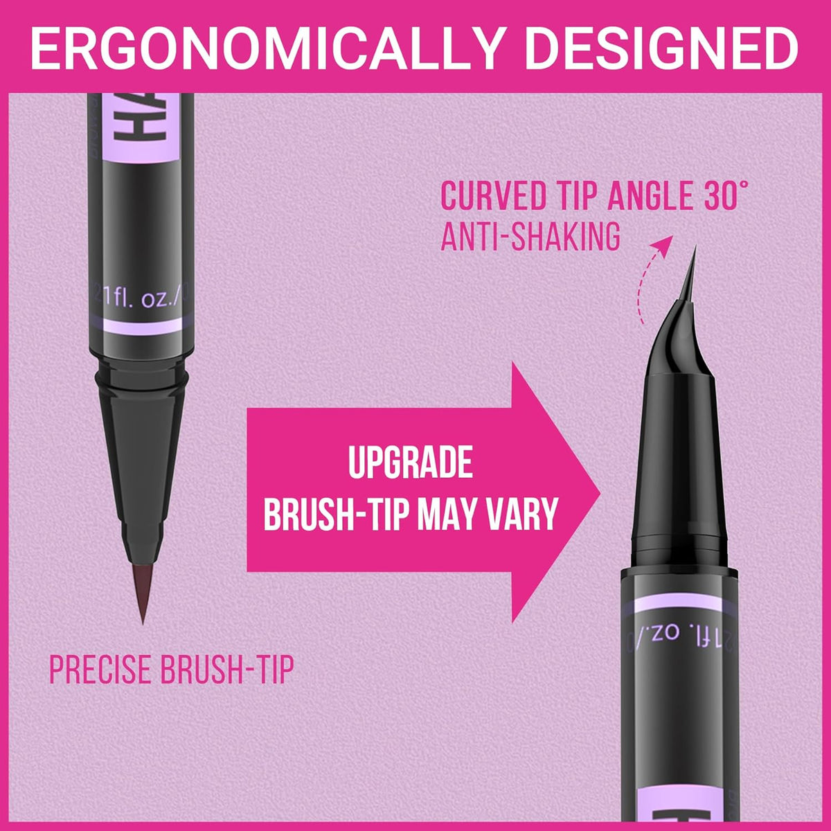iMethod Eyebrow Pen - Eyebrow Pencil Magic 2-in-1 Eye Brow Pencils for Women with 4-Fork-Tip and