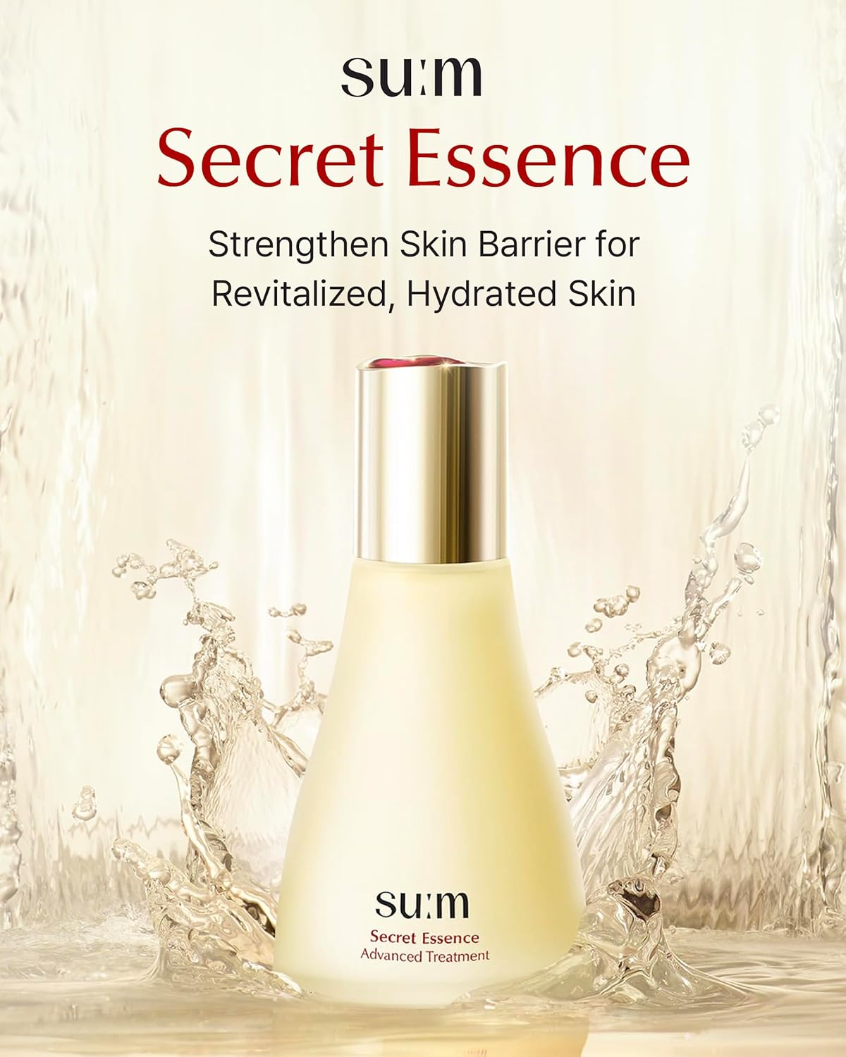 SU:M Secret Essence (1.01 fl oz) - Hydrating Serum for Skin Barrier, Elasticity, Vitality & Texture