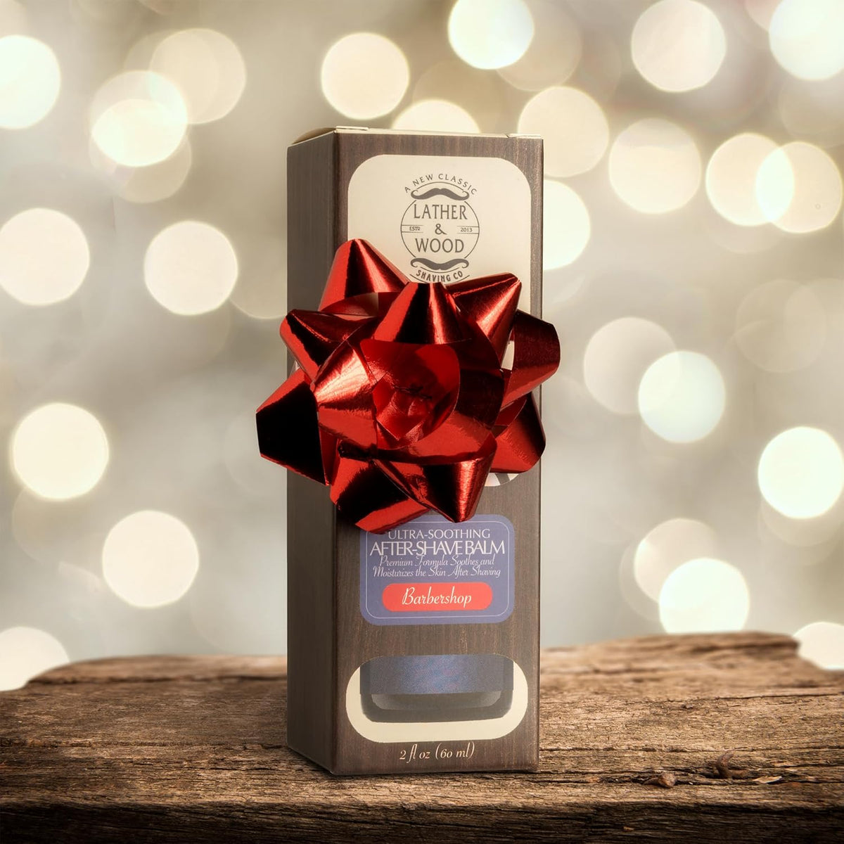 Lather & Wood - Barbershop Aftershave for Men - Long-Lasting Fragrance, Non-Greasy Formula, Easy