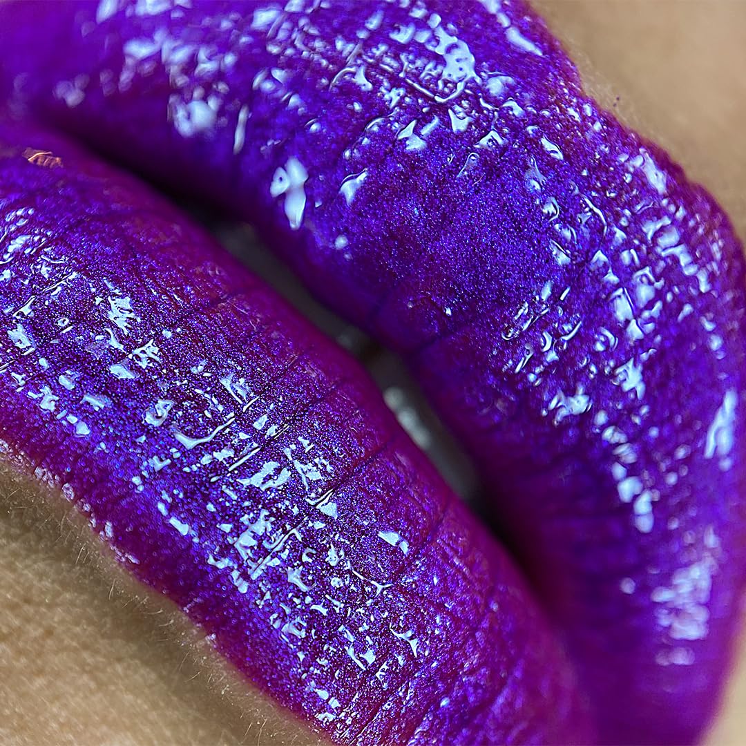 UNICORN SNOT Liquid Metal Lip Paint | Intense Pigment, Non-drying, Metallic Lip Color for Halloween