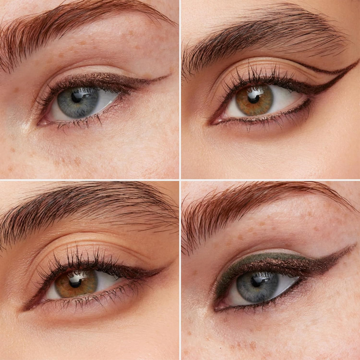 Wonderskin Eyeliner Pencil, 1440 Longwear Brown Glitter Eyeliner Pencil - Waterproof, Sharpenable &