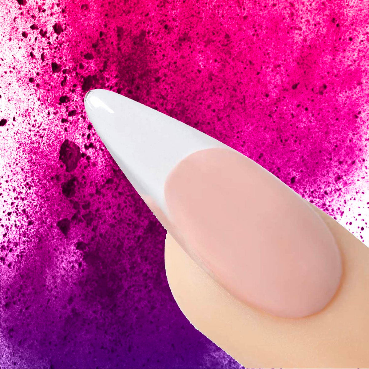 Young Nails Acrylic Core Powder - Self-Leveling Acrylic Nail Powder, Clear Nude Pink White Acrylic
