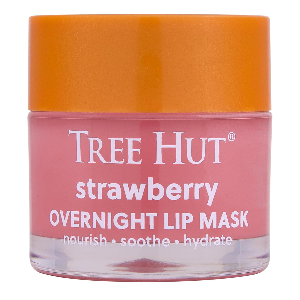 Tree Hut Strawberry Overnight Lip Mask | Leave on Overnight & Wake up to Soft, Hydrated Lips |