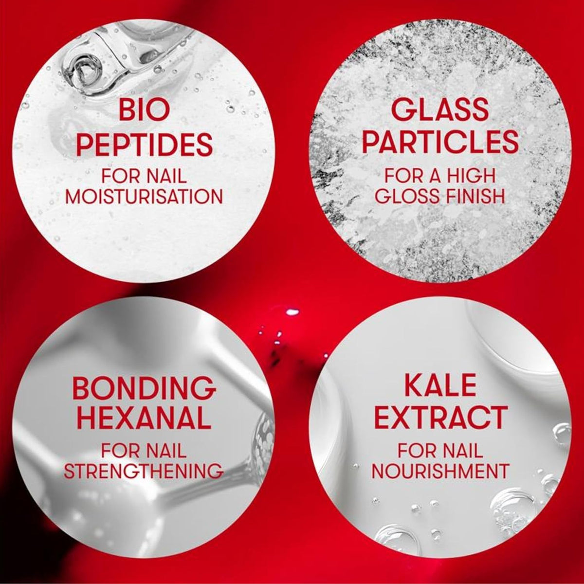 Nails Inc It's Topless Gel-Like Nail Polish, 4-in-1 Base Coat, Treatment, Color & Top Coat, Long